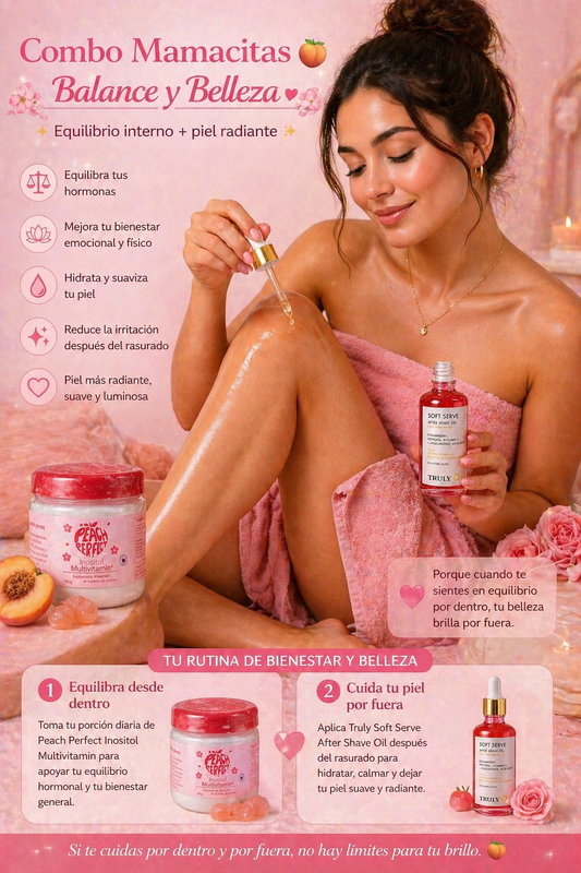 Peach Perfect Truly✨ Combo Mamacitas “Balance y Belleza” 🍑
